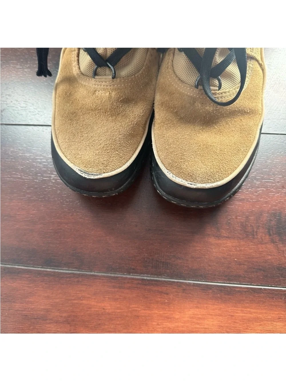 Size 8 Sorel Women’s Tivoli III Waterproof Suede Fur Winter Snow Boots - Picture 9 of 11